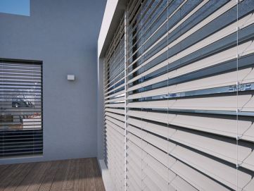 Ganzmetall Lamellenstoren