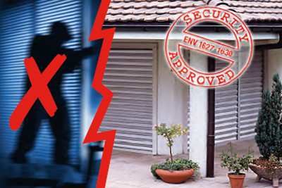 Rolladen Einbruchsicher