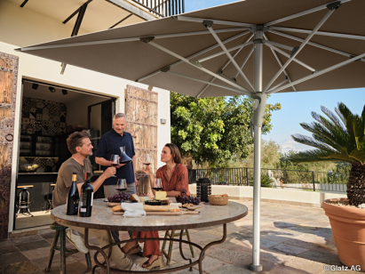 sonnenschirm grossschirm alu castello pro