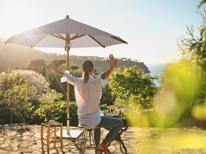 sonnenschirm holz teakwood